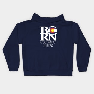 BORN Colorado Springs Kids Hoodie